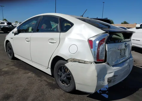 2015 Toyota Prius Two from USA, damaged, VIN JTDKN3DU3F0465888